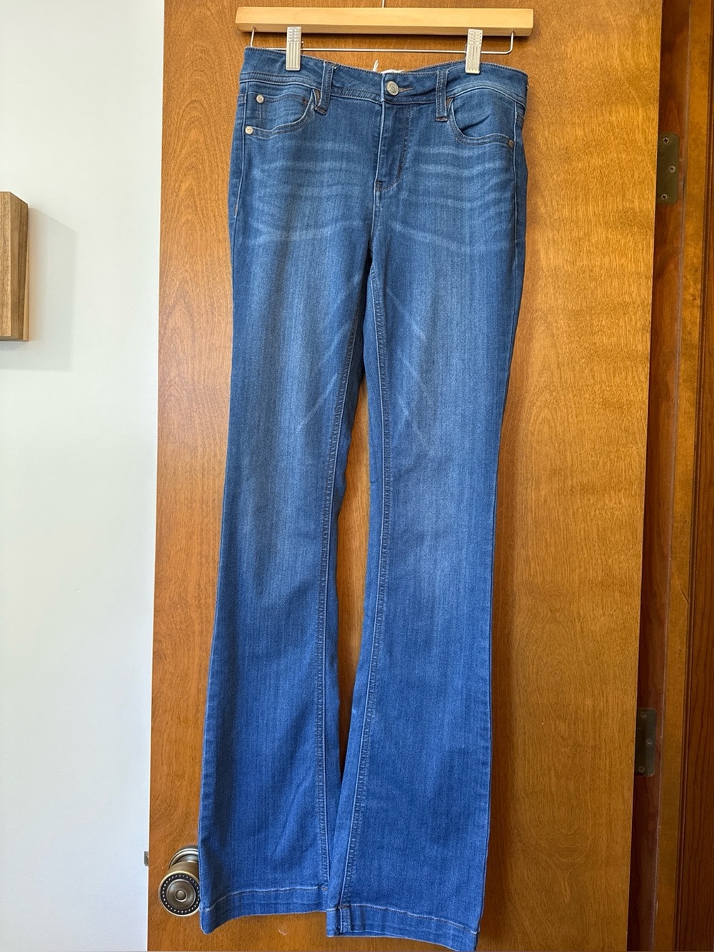 Altar'd State Medium Blue Flare Jeans